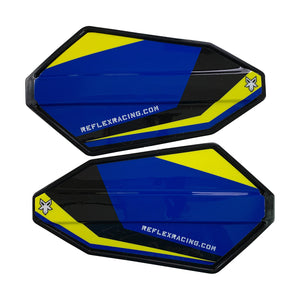 Standard Recurve Shields Black Blue Yellow RR-BK-BYM