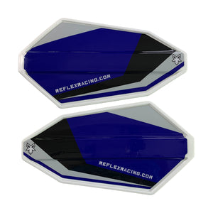    Standard Recurve Shields White Blue RR-WH-BUM